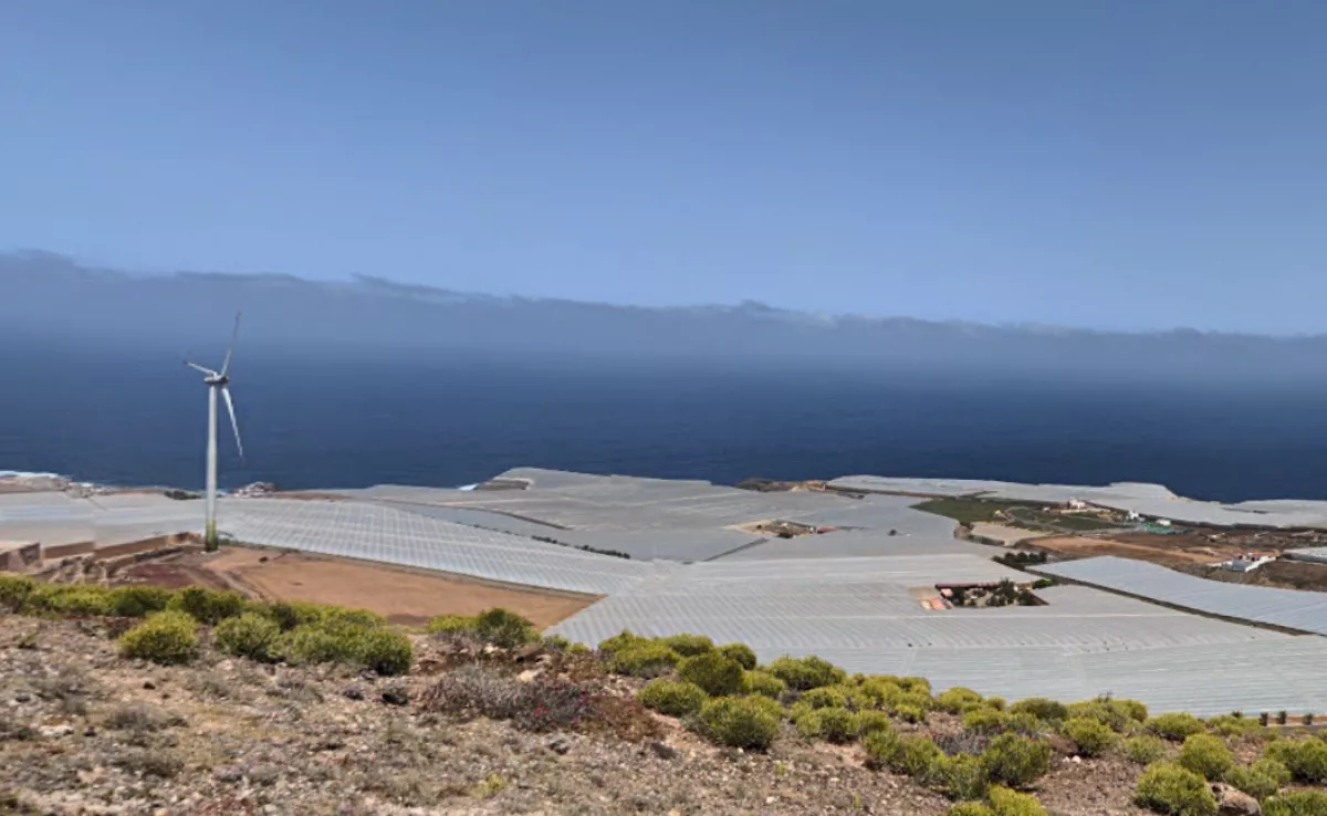 Zona en la que se plantea la polémica planta de biogás en La Atalaya, Guía / AH