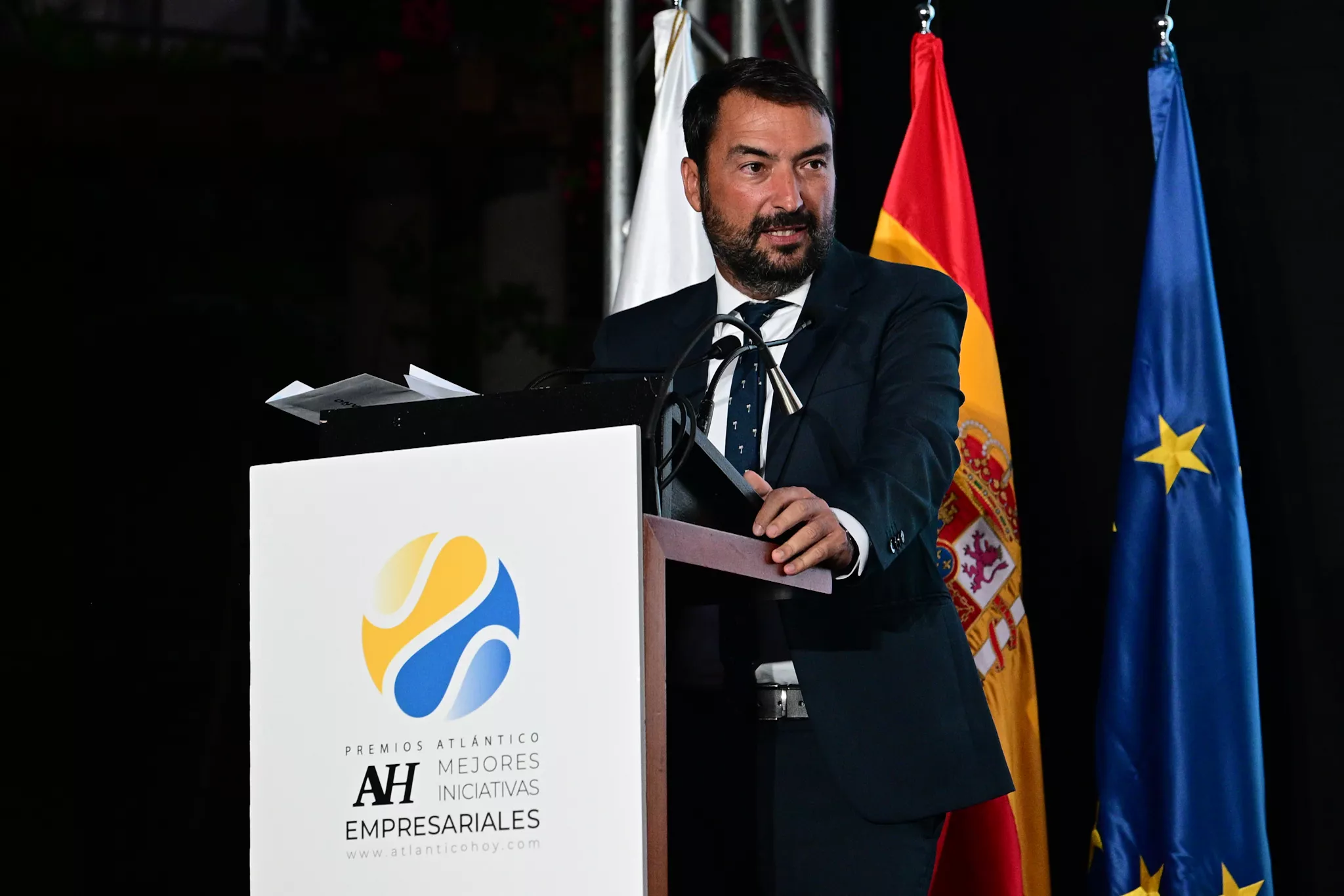 Martín Alonso, director de Atlántico Hoy. / TONY HERNÁNDEZ