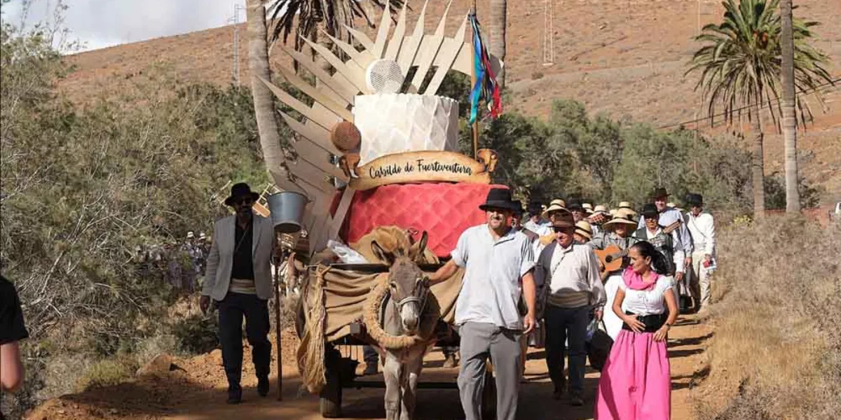 Imagen de la romería de la Virgen de la Peña en Fuerteventura / CABILDO DE FUERTEVENTURA