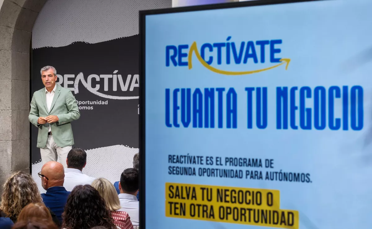 Presentación del programa Reactívate / EFE