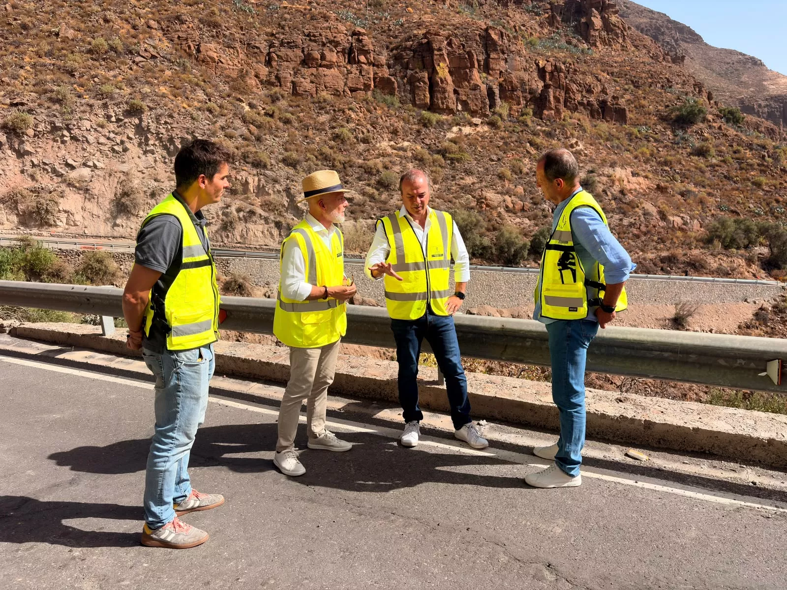 Final de las obras en la carretera de Temisas. / CABILDO DE GRAN CANARIA