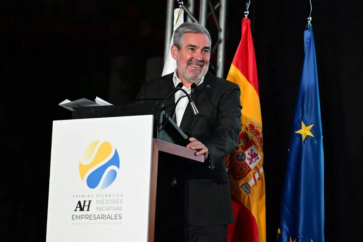 El presidente de Canarias, Fernando Clavijo