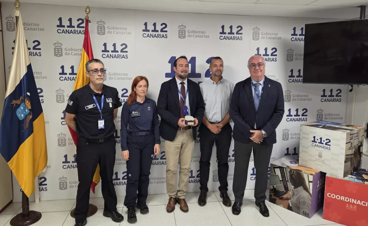 Reconocimiento de la NASA al 112 Canarias / 112 CANARIAS