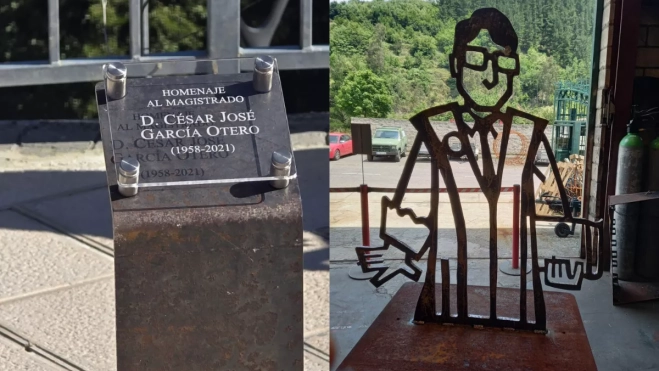 Homenaje al magistrado César García Otero / AH