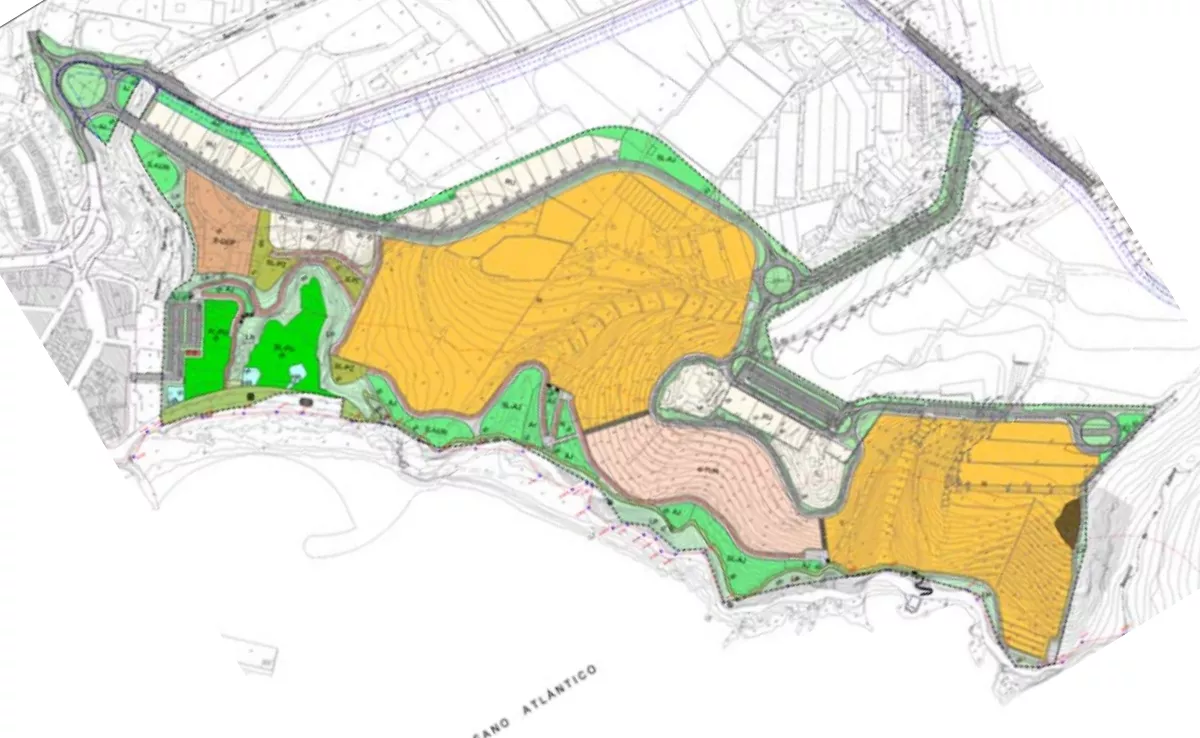 Proyecto de reparcelación de Costa San Juan, en Guía de Isora./ PROYECTO