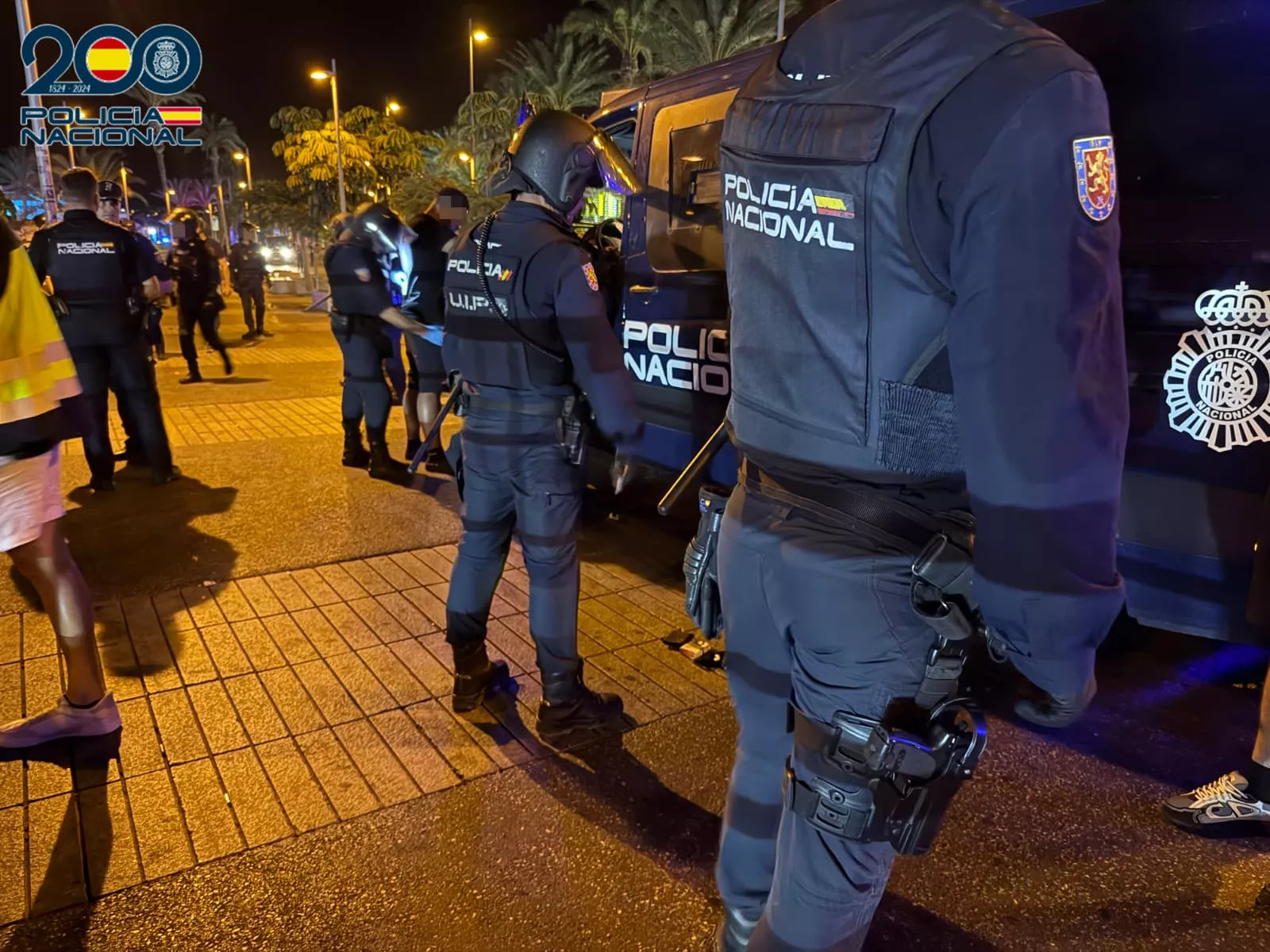 Operación policial en Las Verónicas y la Milla de Oro. / POLICÍA NACIONAL 