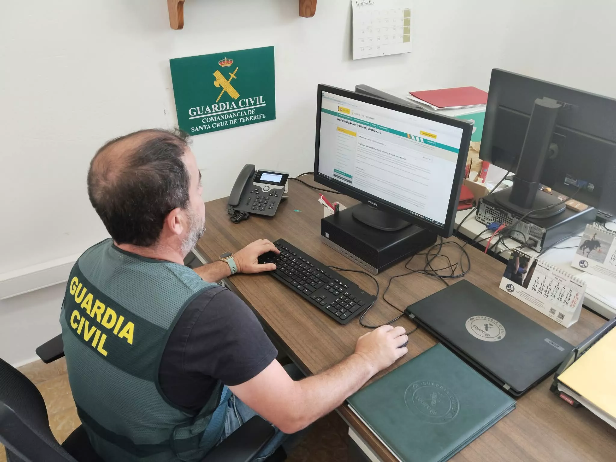 Equipo @ de la Guardia Civil. / GUARDIA CIVIL 