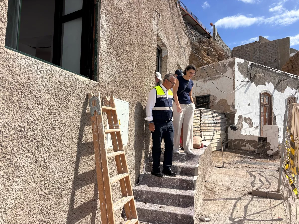 Dos viviendas situadas en El Porís, en el municipio de Arico, rehabilitadas por el Cabildo. / CABILDO DE TENERIFE
