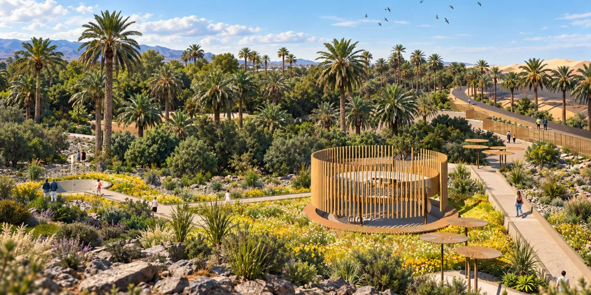 Imagen del proyecto de Oasis Palmeral / AH - DALLE