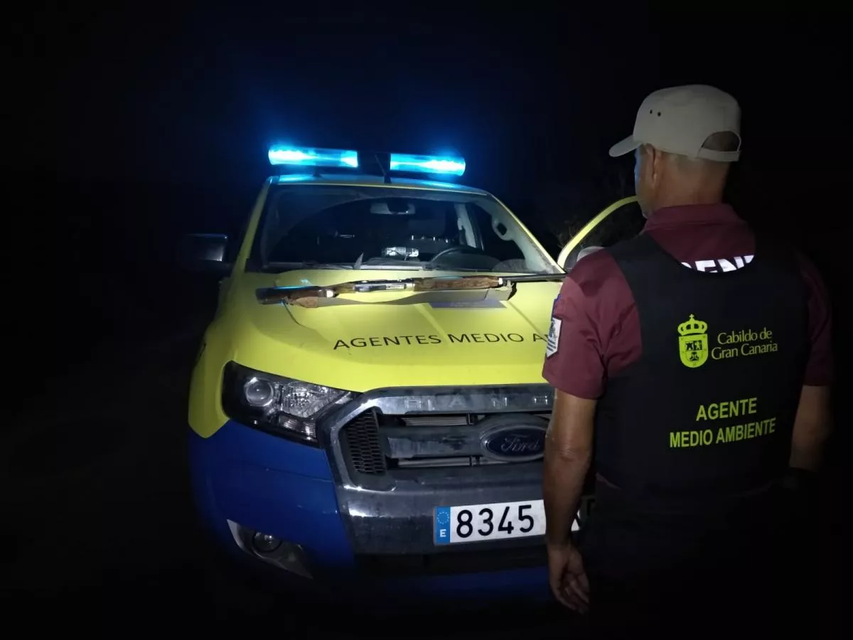 Agentes de Medio Ambiente del Cabildo de Gran Canaria. AH