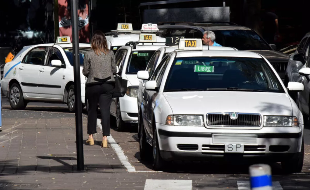 Imagen de unos taxis parados en Santa Cruz de Tenerife / AYUNTAMIENTO DE SANTA CRUZ DE TENERIFE