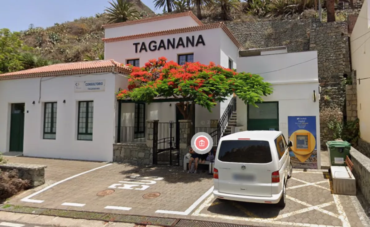 Imagen del cajero automático situado en Taganana./ GOOGLE MAPS