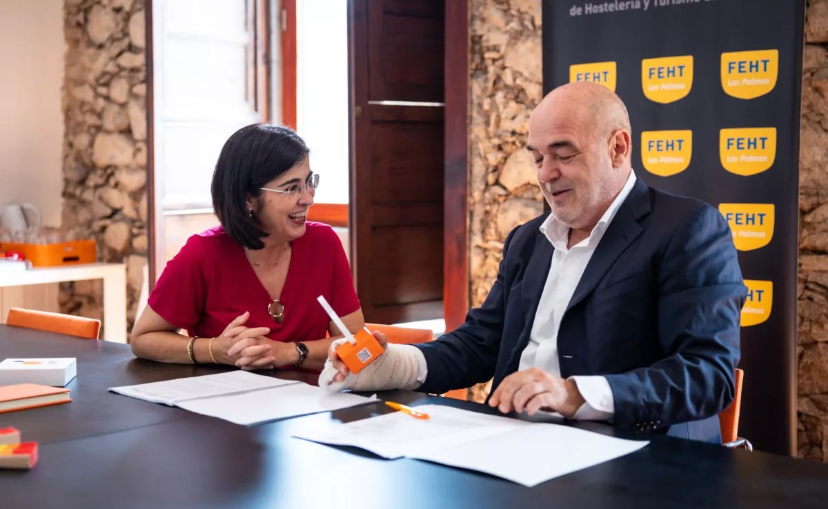 Carolina Darias y José María Mañaricúa / AYUNTAMIENTO DE LAS PALMAS DE GRAN CANARIA 