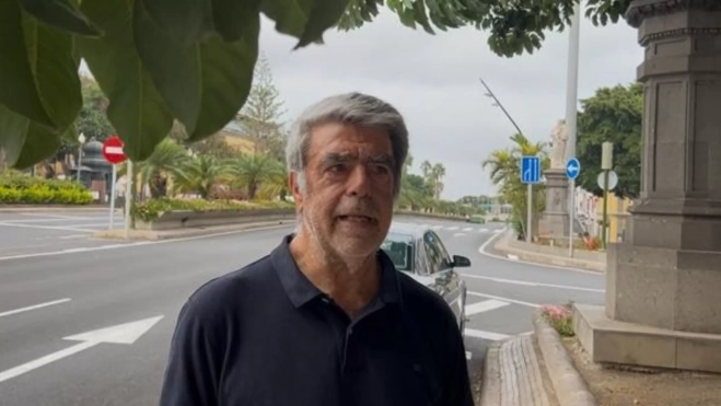 José Fernández, en el Guiniguada. / AH José Fernández, en el Guiniguada. / AH