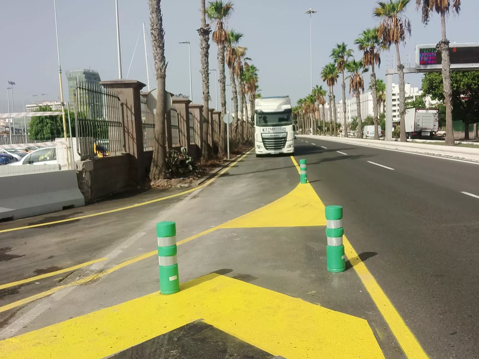 Nuevo ramal de acceso al Puerto de Las Palmas. AH