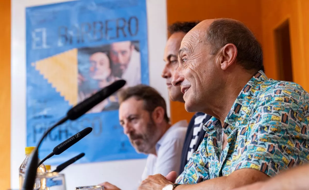 Presentación de 'El Barbero' / EFE - QUIQUE CURBELO