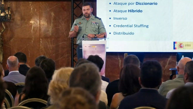 Una de las intervenciones de la jornada +Ciberseguridad, celebrada en Las Palmas de Gran Canaria, sobre los principales tipos de ciberataques y las medidas de prevención Una de las intervenciones de la jornada +Ciberseguridad, celebrada en Las Palmas de Gran Canaria, sobre los principales tipos de ciberataques y las medidas de prevención