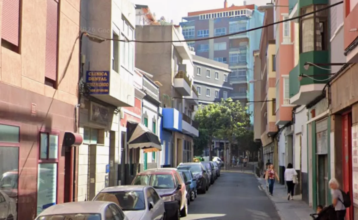 Imagen de la calle Rafael Almeida de Las Palmas de Gran Canaria. / GOOGLE