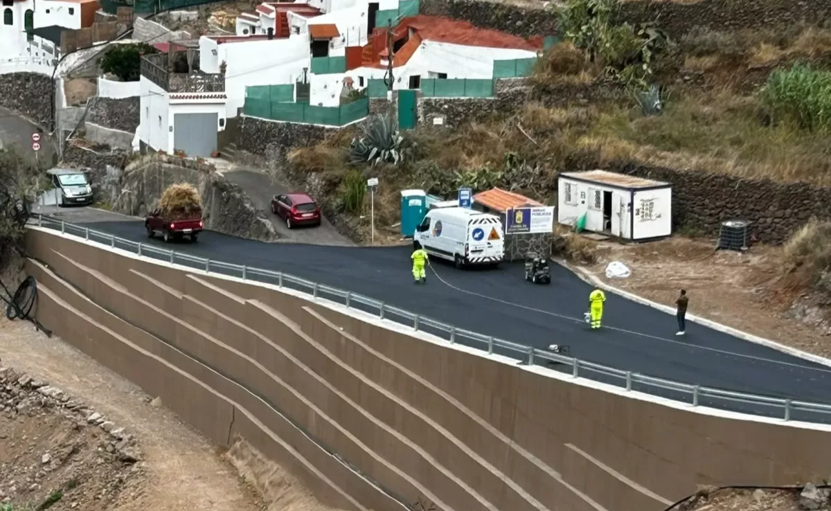La carretera reabierta / CABILDO DE GRAN CANARIA