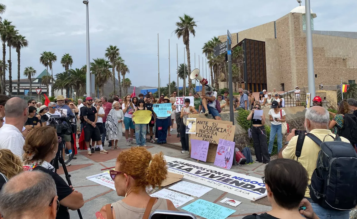 Concentración en Las Palmas de Gran Canaria / ARIADNA MARTÍNEZ - AH