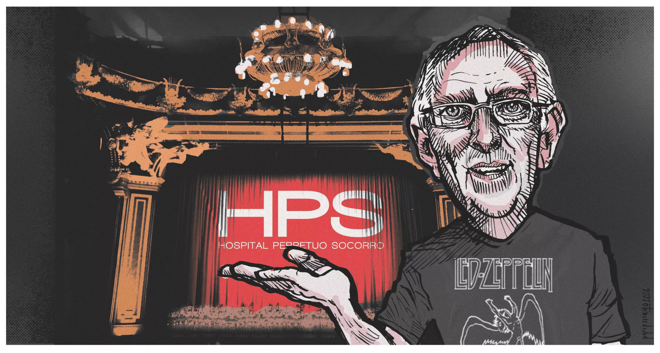 Jorge Petit, por Farruqo. 