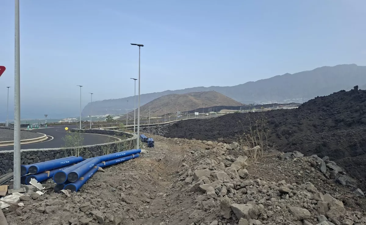 Zona de canalización en La Palma / CABILDO DE LA PALMA