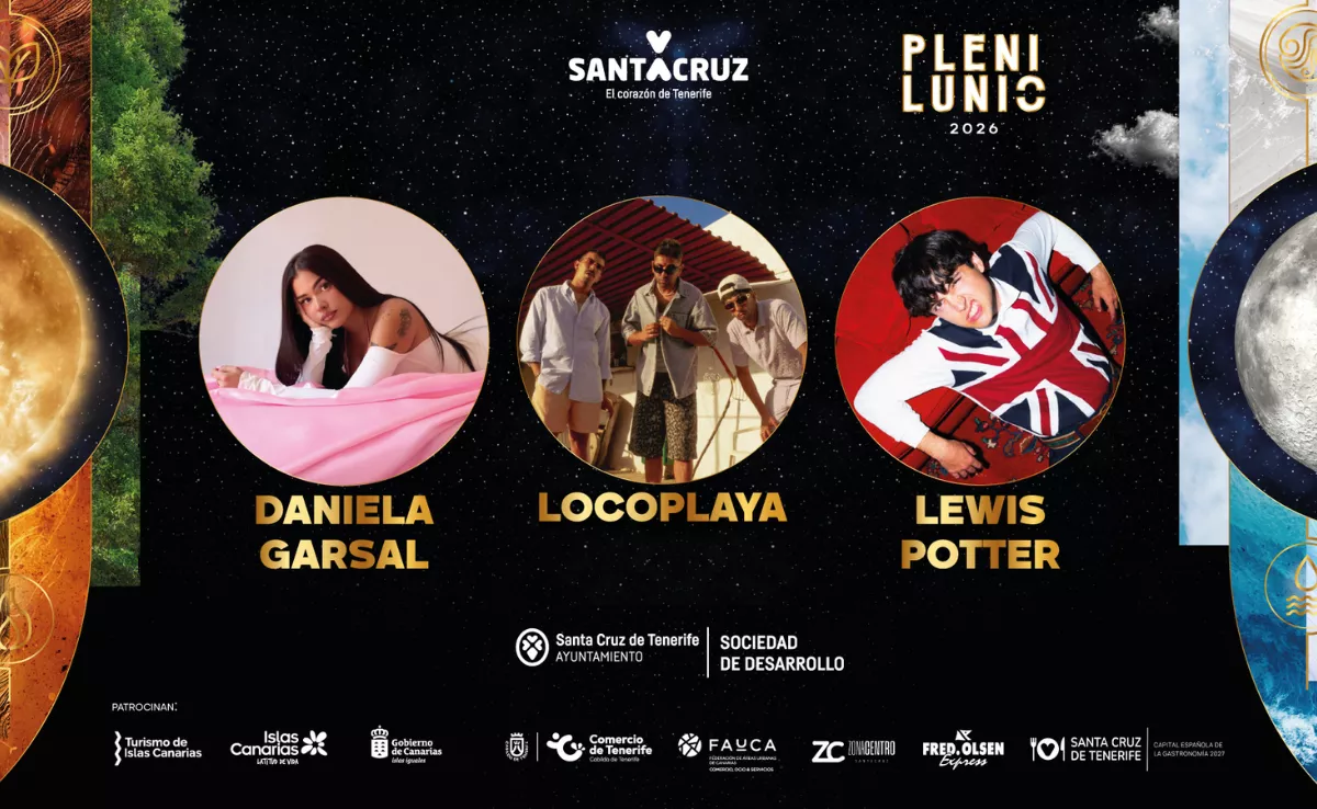 Cartel de Plenilunio / AYUNTAMIENTO DE SANTA CRUZ