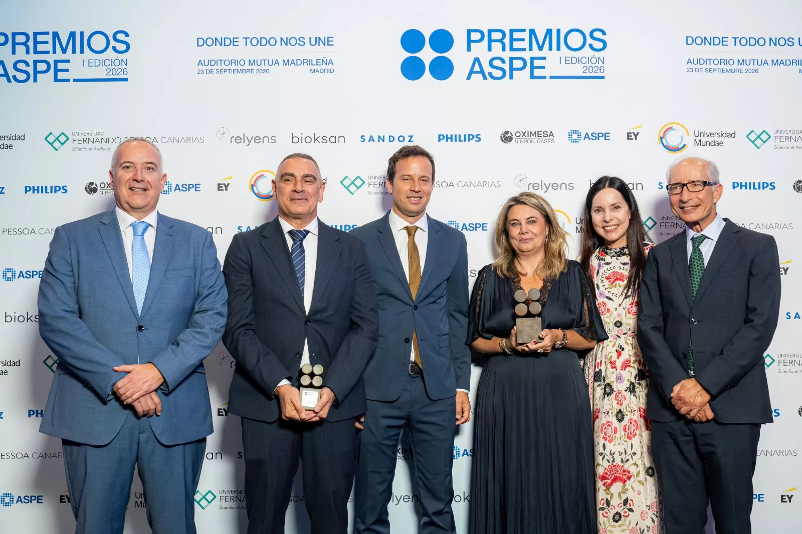 Hospitales Universitarios San Roque es reconocido en los I Premios ASPE. / CEDIDA