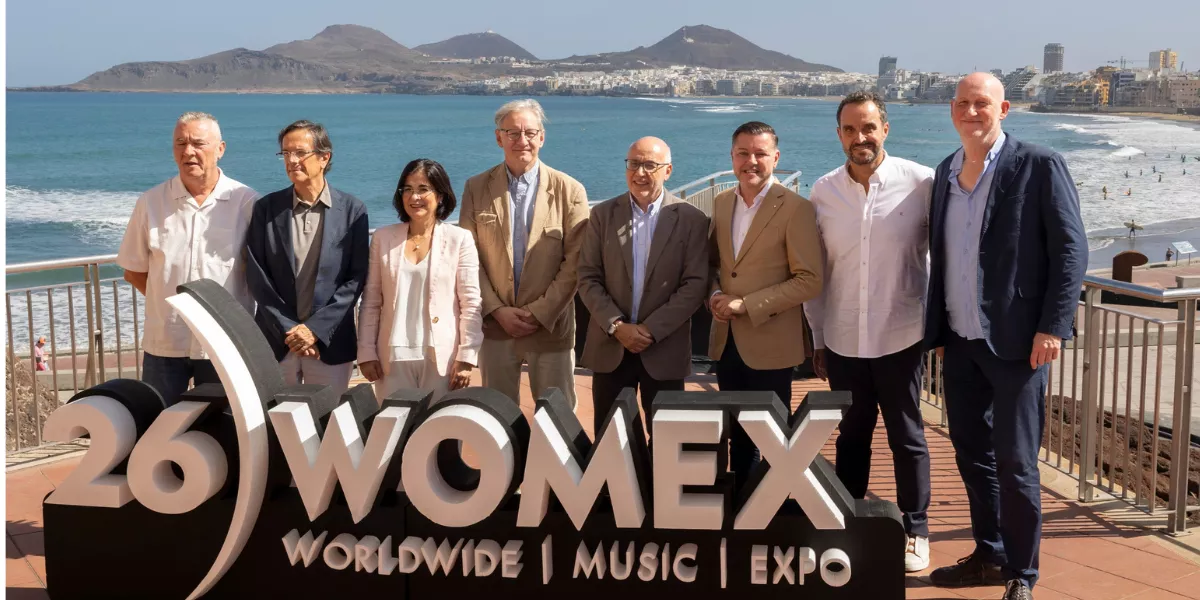 Foto de familia de la presentación del WOMEX  / Quique Curbelo - EFE