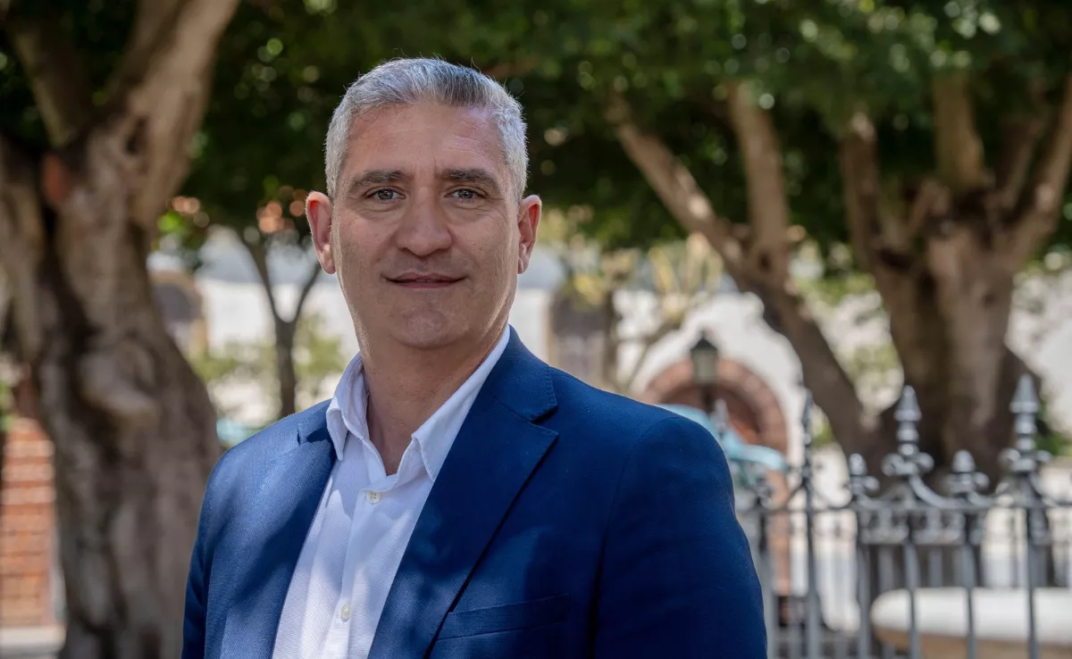 El concejal de Servicios Municipales y Participación Ciudadana y candidato de Coalición Canaria a la Alcaldía, Fran Hernández. / CEDIDA