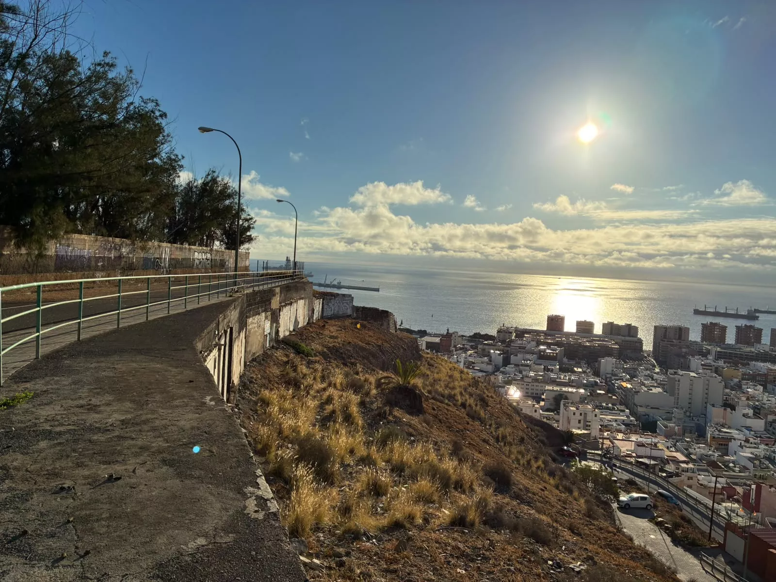 Entorno del Mirador Punta de Diamante. AH