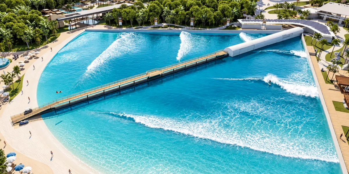 Imagen del proyecto de resort en Fuerteventura  Wavepark Fuerteventura