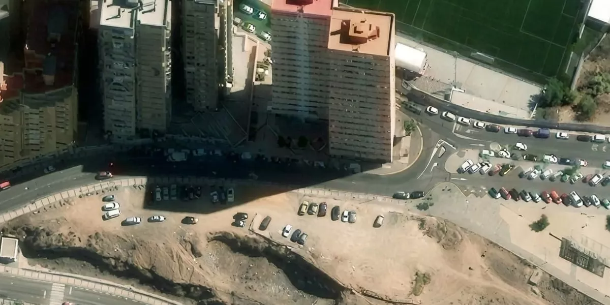 Imagen de la parcela donde se construirán las nuevas viviendas / AYUNTAMIENTO DE LAS PALMAS DE GRAN CANARIA
