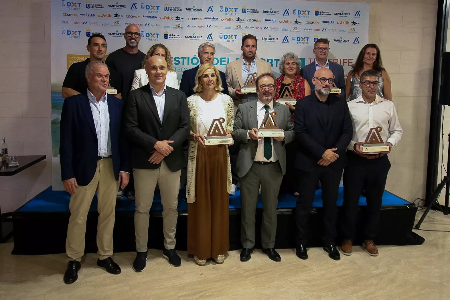 El Gran Canaria Arena recibe un premio por su transformación energética sostenible. AH