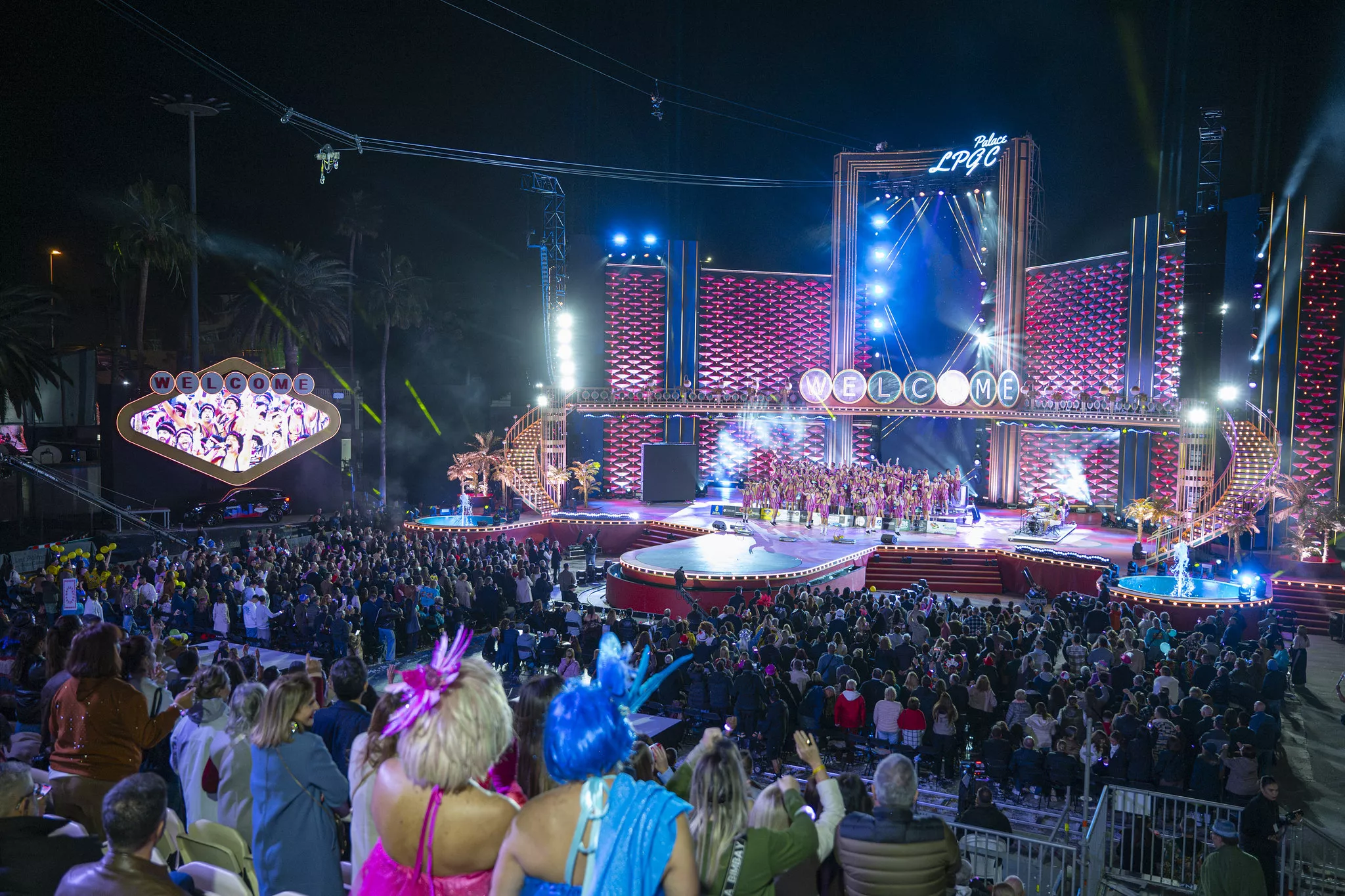 Escenario del Carnaval de Las Palmas de Gran Canaria de 2026. AH