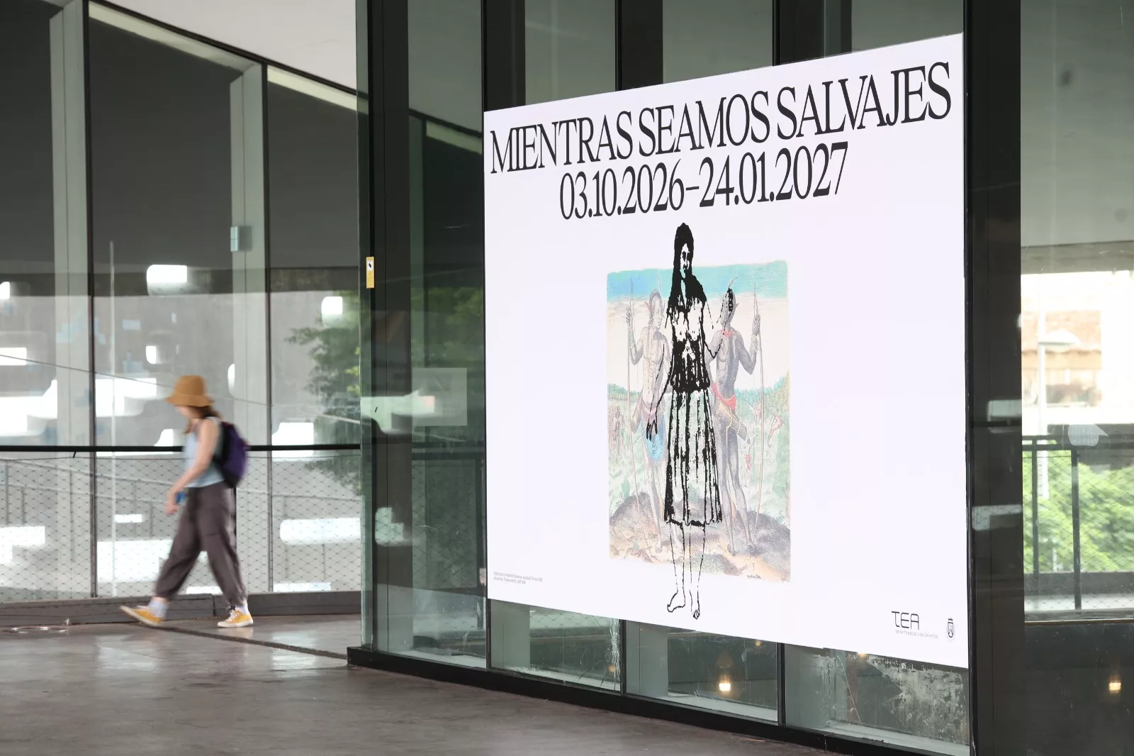 Imagen del cartel anunciante de 'Mientras seamos salvajes' ./ CEDIDA POR TEA