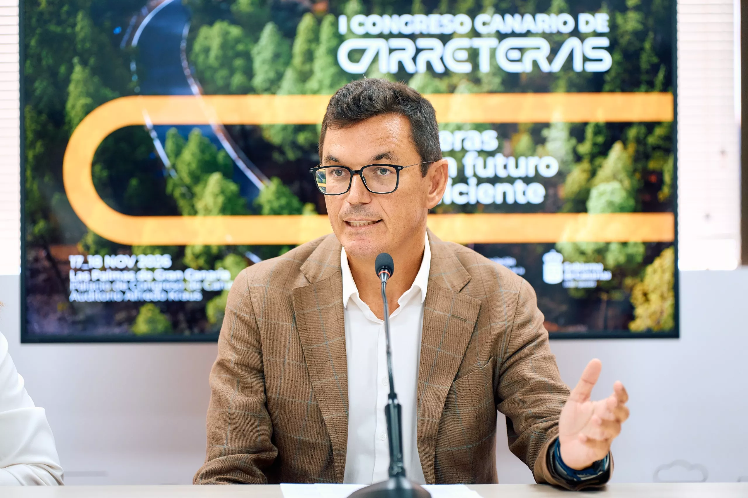 El consejero de Obras Públicas del Gobierno de Canarias, Pablo Rodríguez. AH