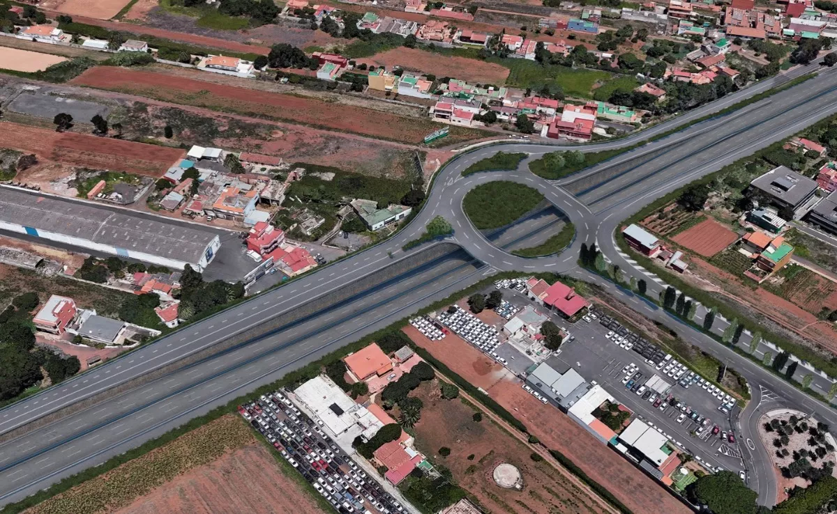 Tercer carril de la TF-5. / CABILDO DE TENERIFE