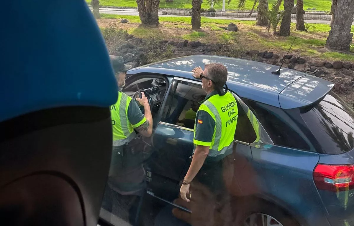 Accidente en la GC-1 provoca retenciones a la entrada de Telde