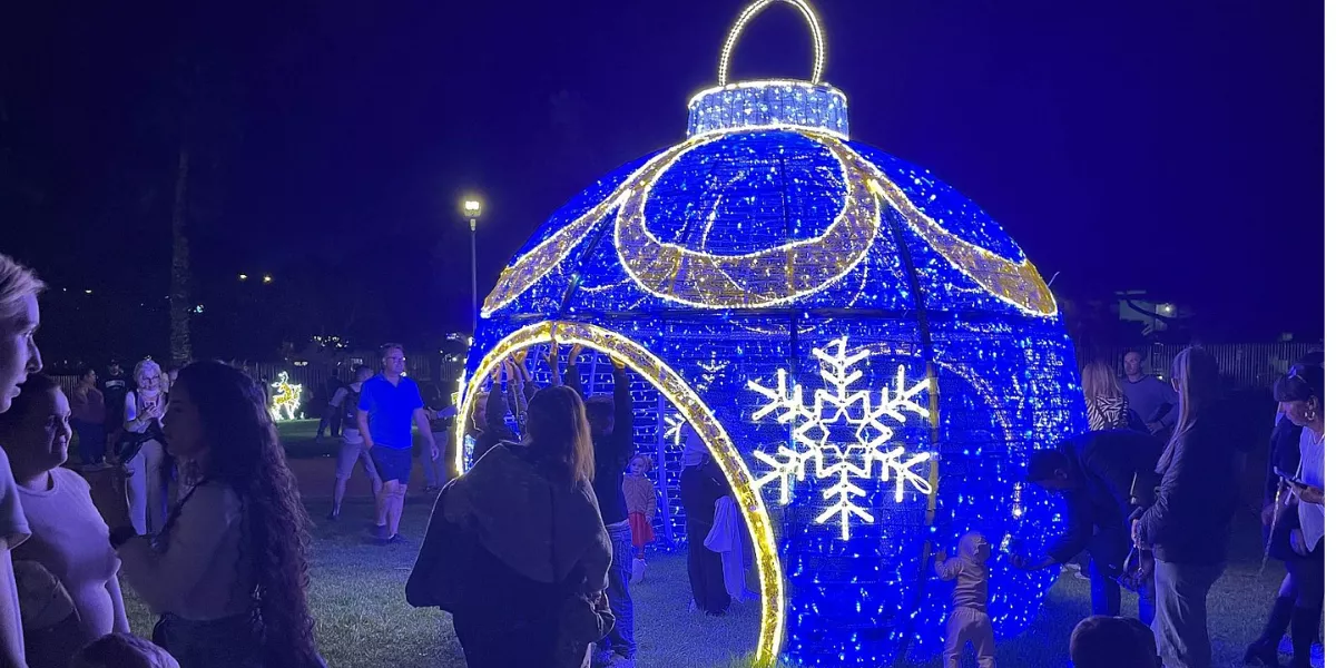 Imagen de la Navidad en Maspalomas / AYUNTAMIENTO DE SAN BARTOLOMÉ DE TIRAJANA