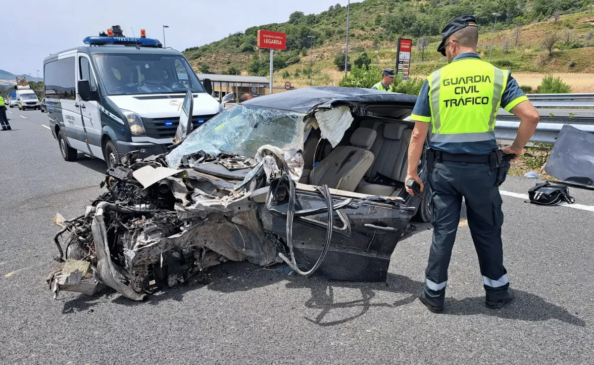 Imagen de un accidente de tráfico / EFE