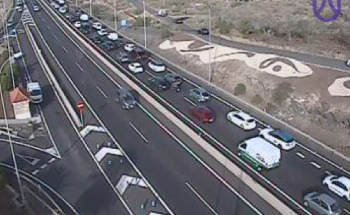 Imagen de la TF-1 con retenciones el 6 de octubre de 2026. / CABILDO DE TENERIFE