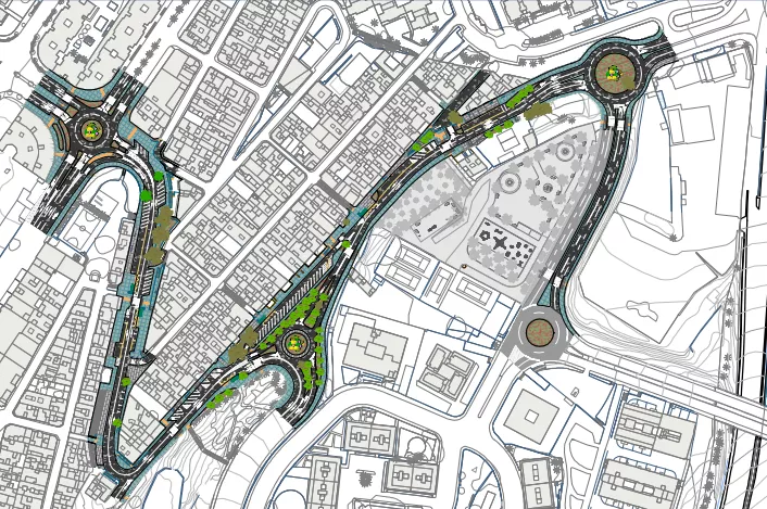Proyecto de urbanización de la Carretera del Norte. / AYUNTAMIENTO DE LAS PALMAS DE GRAN CANARIA
