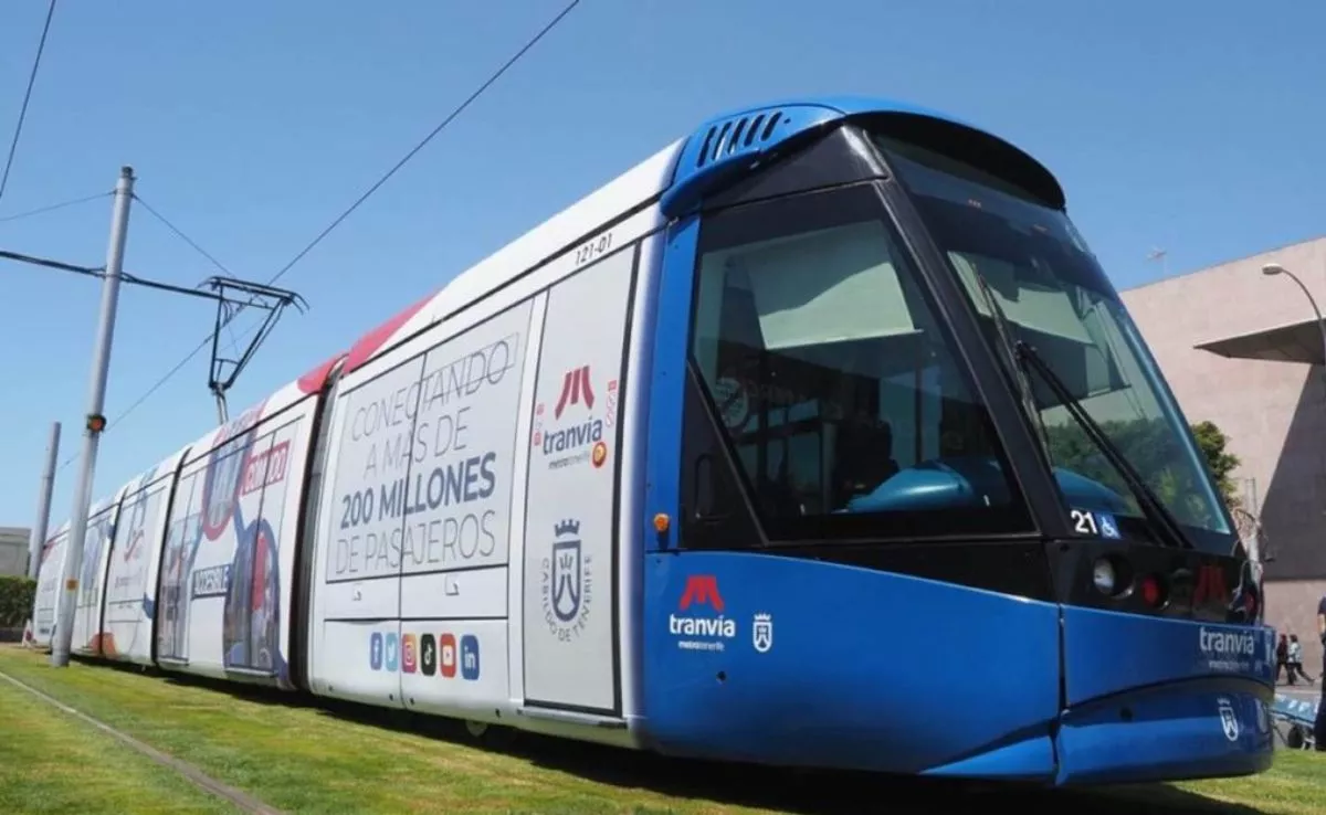 Imagen tranvía de Tenerife |METROPOLITANOTENERIFE