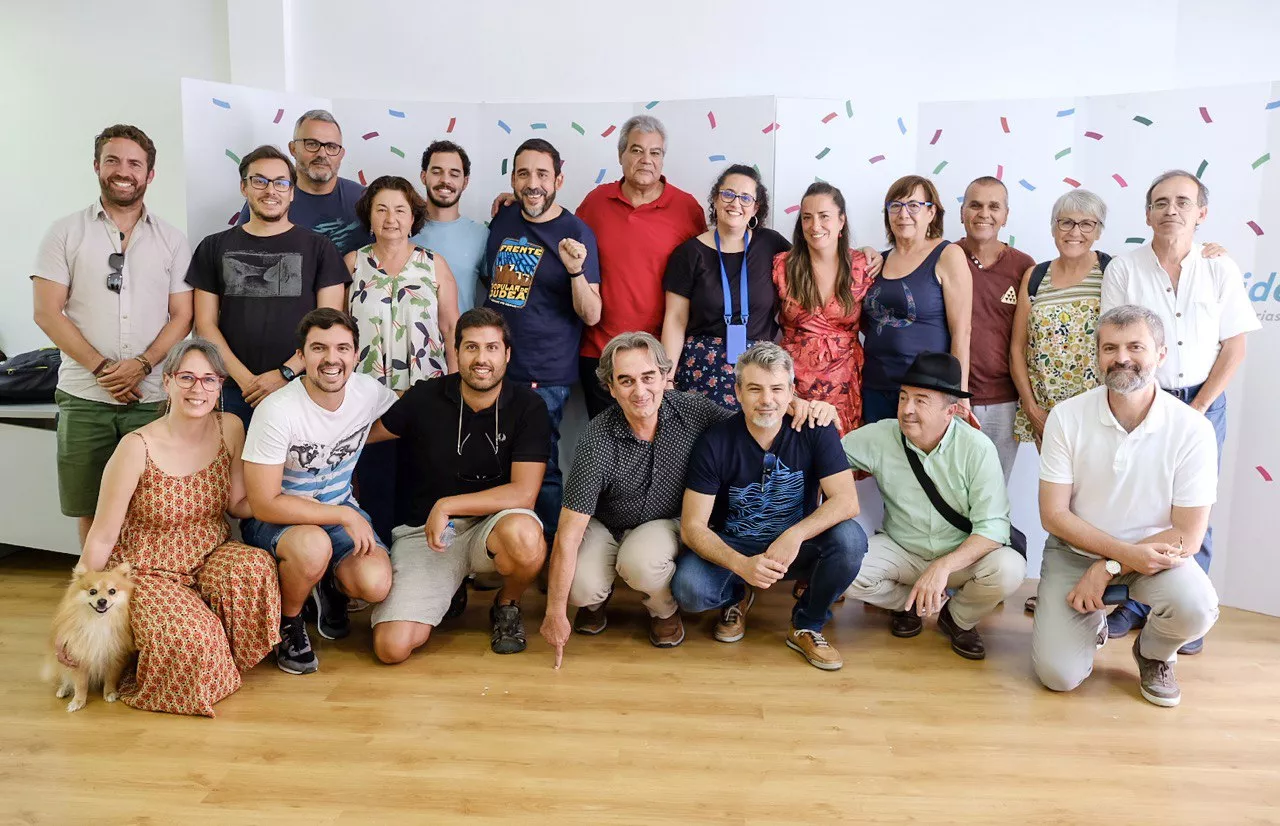 Integrantes de Sí se Puede. AH 