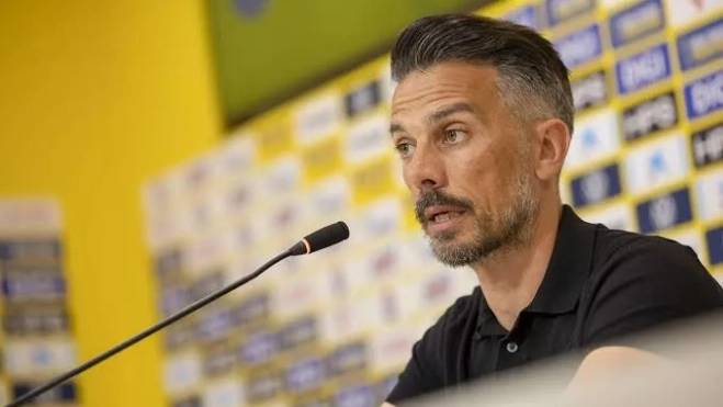 Rubén de la Barrera, durante una rueda de prensa. / QUIQUE CURBELO-EFE Rubén de la Barrera, durante una rueda de prensa. / QUIQUE CURBELO-EFE
