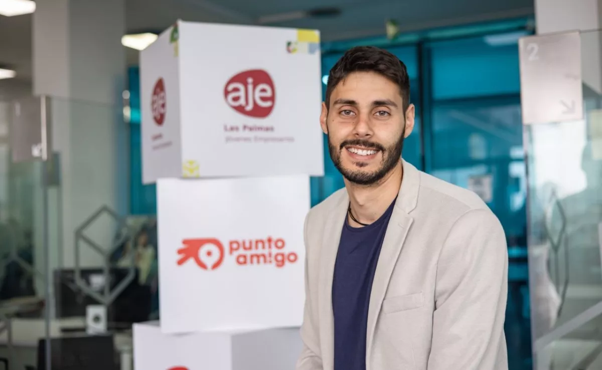 Néstor Santiago, presidente de AJE Las Palmas / AJE