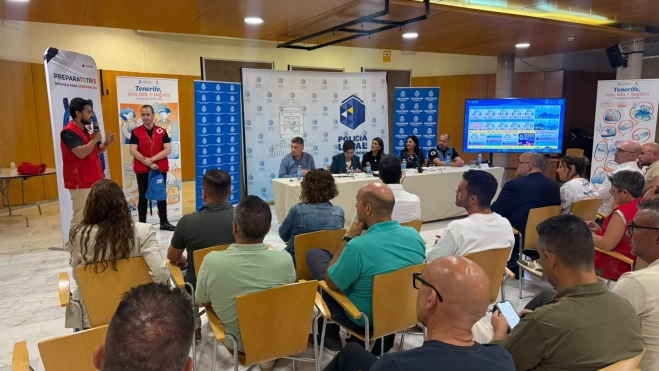 Presentación de las acciones de información, formación y preparación que se desarrollarán con motivo de VOLCANEX Tenerife 2026./ Cabildo de Tenerife Presentación de las acciones de información, formación y preparación que se desarrollarán con motivo de VOLCANEX Tenerife 2026./ Cabildo de Tenerife