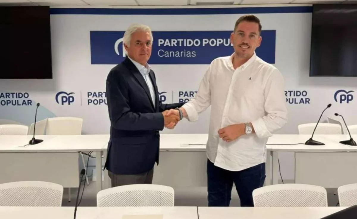 El PP propone a Iván Vega como candidato a la Alcaldía de Gáldar. / PP