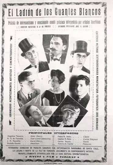 Cartel de 'El ladrón de los guantes blancos'./ Ayuntamiento de La Laguna